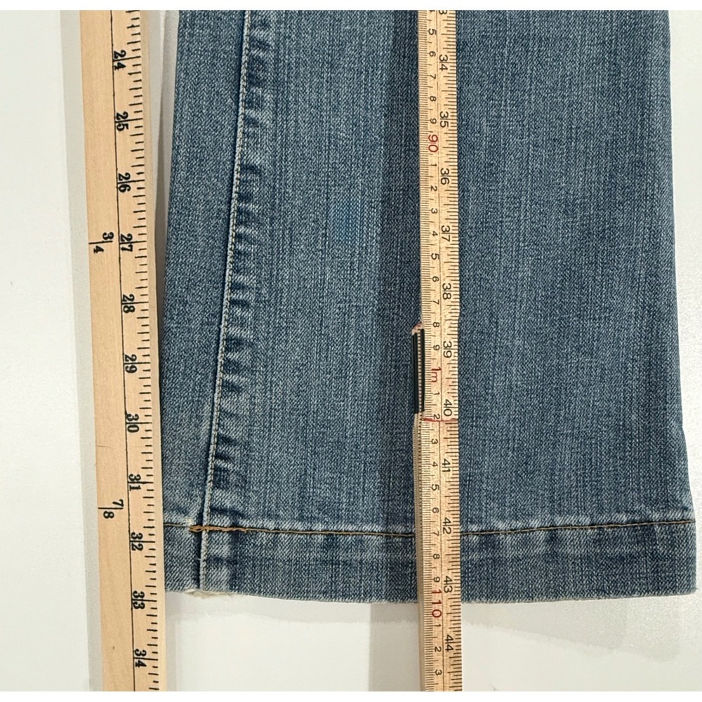 GAP Long and Lean Jeans 2017 Women's Size 6 Long Bootcut Denim Medium Wash W385 - Picture 11 of 14